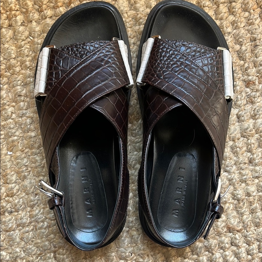 Marni Fussbett sandals 38